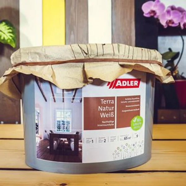 Нова біла фарба ADLER Aviva Terra-Naturweiß - хай живе природа!