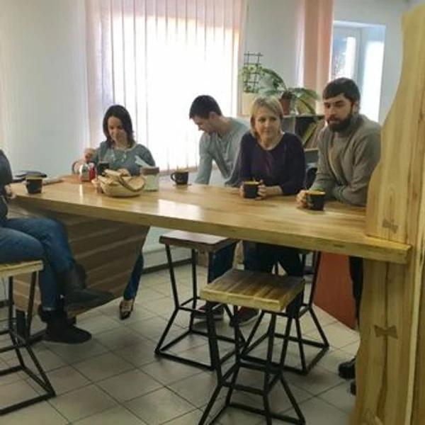 Стійка в офісі ТОВ «Лівінг Вуд Україна»