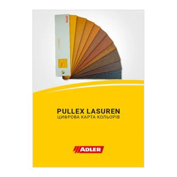 Pullex Lasuren цифрова карта кольорів