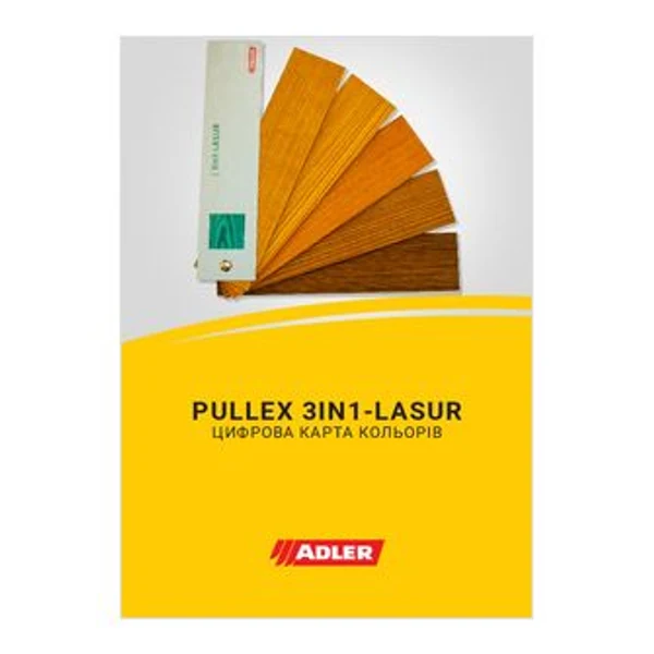 Pullex 3in1-Lasur цифрова карта кольорів